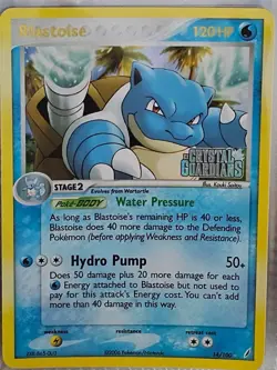 2006 Pokemon EX Crystal Guardians Blastoise Reverse Holo 14/100 - Image 1