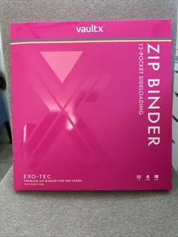 Vault X Pokemon SV9 First Edition 2025 - 12 Pocket - 480 Cards - Zip Binder SV9 - Image 1