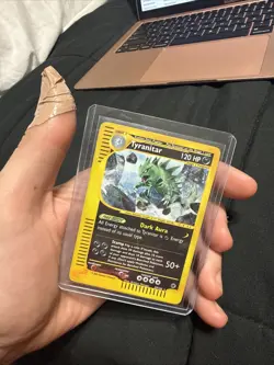 Tyranitar 29/165 Reverse-Holo Expedition E-SERIES Vintage Pokemon 2002 NM + - Image 1
