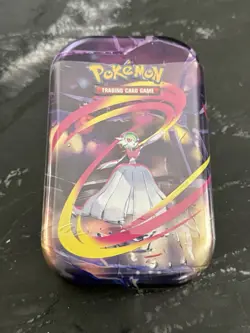 POKEMON MEGA HEROES MINI TIN MEGA GARDEVOIR ARTWORK 2 PACKS NEW FACTORY SEALED - Image 1