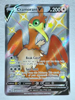 Cramorant V Black Star Promos SWSH086 Holo Pokemon TCG - Image 1