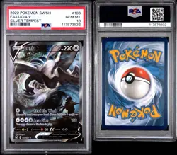 Pokemon Lugia V Silver Tempest Full Alt Art #186 PSA 10 Gem Mint - Image 3