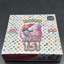 Pokemon Japanese Scarlet & Violet 151 Booster Box Sealed - Image 1