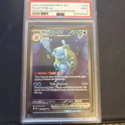 Blastoise ex 200/165 Scarlet & Violet 151 Holo PSA 9 Near Mint Pokemon TCG - Image 1