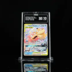 TAG 10 GEM MINT Pokemon 2019 Slowpoke & Psyduck GX - Image 1