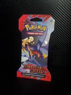 Pokemon Scarlet Violet Destined Rivals Booster Pack 1 New Sleeved FactorySealed - Image 1
