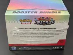 Pokemon SV8.5 Prismatic Evolutions Sealed Booster Bundle Display Case - Image 4