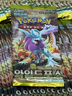 Lot of (180) Pokemon Korean SV5K Wild Force Booster Packs Sealed - Image 2