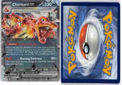 Charizard ex 054/091 Double Rare Paldean Fates Pokemon NM - Image 3