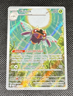Pokemon TCG - Ninjask 137/132 Me01: Mega Evolution Holo Near Mint - Image 1