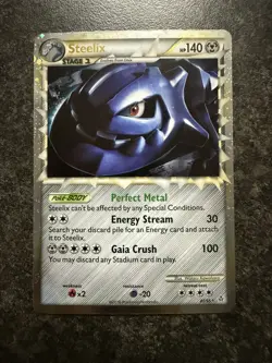 Steelix Prime Holo 87/95 HS Unleashed 2010 LP Pokemon TCG - Image 1