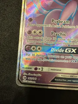 Espeon GX (Full Art) 140/149 SM Base Set Holo Sun & Moon Pokemon - Image 4