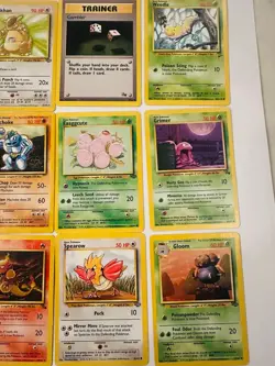 Vintage Pokemon WOTC Lot (24) - Base / Jungle / Fossil - Pikachu - Played - Image 3