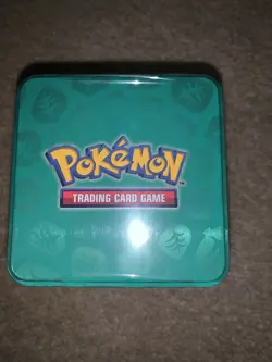 Pokemon TCG - Grass Stacking Tin 3 Booster Packs, 2 Sticker Sheet Factory Sealed - Image 5