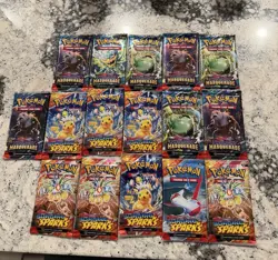 Pokemon TCG: Scarlet & Violet Twilight Masquerade / Surging Sparks 16 Assorted - Image 1