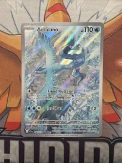 Pokemon TCG Articuno 161/159 Illustration Rare - Journey Together - Near Mint - Image 1