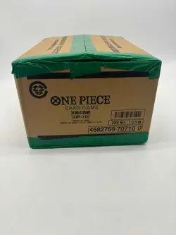 One Piece Japanese OP-10 Royal Bloodline Booster Box Case Sealed - Image 1