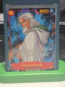 Silvers Rayleigh (Parallel) OP08-118 Two Legends Foil - Image 1