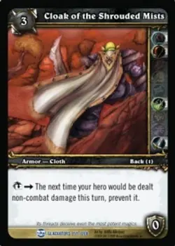 Cloak of the Shrouded Mists - Blood Of Gladiators - World of Warcraft TCG - Image 1