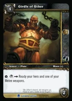 Girdle of Uther - Heroes of Azeroth - World of Warcraft TCG - Image 1
