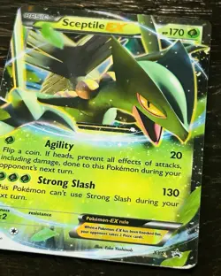Pokemon Sceptile EX TCG Black Star Promo Holo Rare Card XY53 - Image 3
