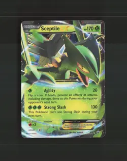 Sceptile EX XY53 XY Black Star Promo Holo Pokemon Card LP - Image 1