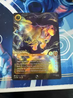Disney Lorcana Simba - King in the Making (Enchanted) - Whispers in the Well - Image 1