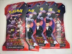 Pokemon TCG Destined Rivals Sleeved Booster Pack Lot Of 5 - SEALED ✅ - Image 1