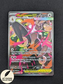Pokemon Phantasmal Flames Mega Lopunny ex Special Illustration Rare 128/094 SIR - Image 1