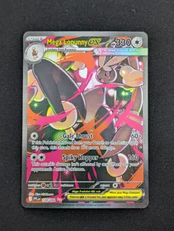 Pokemon Phantasmal Flames Mega Lopunny ex Special Illustration Rare 128/094 SIR - Image 2