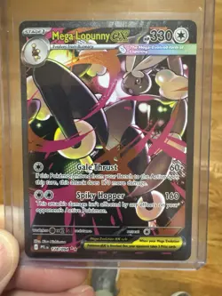 Mega Lopunny ex 128/094 SIR Phantasmal Flames Pokemon TCG Special Illustration - Image 1