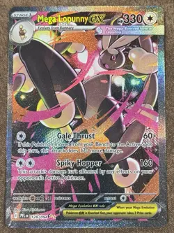Pokemon Phantasmal Flames- Mega Lopunny Ex SIR Special Illustration Rare 128/094 - Image 1