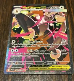 Pokemon Phantasmal Flames Mega Lopunny Ex SIR 128/094 Special Illustration Rare - Image 1