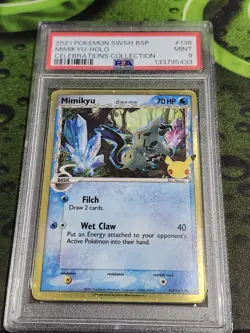 Mimikyu Swsh 136 Celebrations Promo Psa 9 - Image 1