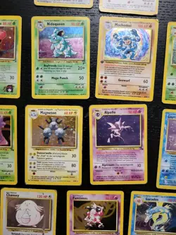 Alte Pokemon Karten Sammlung 23x Rare WotC HOLO 1. Edition Vintage - Played - Image 3