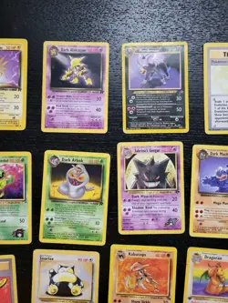 Alte Pokemon Karten Sammlung 24x Rare WotC 1. Edition Vintage - Played - Image 3