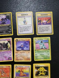 Alte Pokemon Karten Sammlung 24x Rare WotC 1. Edition Vintage - Played - Image 4
