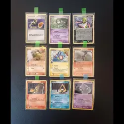 9x Pokemon Karten Vintage Sammlung gemischt div. Set TCG non Holo /N64 - Image 2