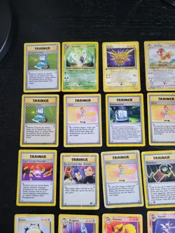 Alte Pokemon Karten Sammlung 36x Rare WotC 1. Edition Vintage - Played - Image 2