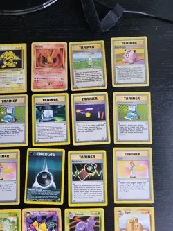 Alte Pokemon Karten Sammlung 36x Rare WotC 1. Edition Vintage - Played - Image 4