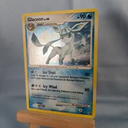 Pokemon Card Double Swirl Glaceon Lv4620/100 DP Majestic Dawn Holo - Image 2
