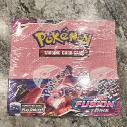 Pokemon TCG Fusion Strike Booster Box English Over 260 Cards Mew Genesect Hoopa - Image 1