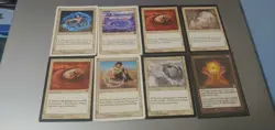 Various Magic the Gathering Vintage Cards. Circle Of Protection, Power Matrix... - Image 1