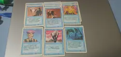 23 Magic The Gathering Revised Edition Black, Blue, Green, White Cards. - Image 2