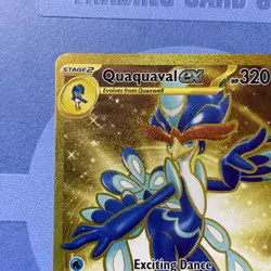 🔥 Quaquaval ex #273/193 Gold Hyper Rare NM | Paldea Evolved - 2023 Pokemon Card - Image 4