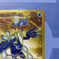 🔥 Quaquaval ex #273/193 Gold Hyper Rare NM | Paldea Evolved - 2023 Pokemon Card - Image 5