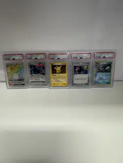 5 PSA Graded Pokemon Card Slab Lot - Grades 5-7 - Image 1