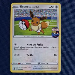 Pokemon Card - Eevee On The Ball 002/005 - Futsal Promo - Near Mint {224} - Image 1