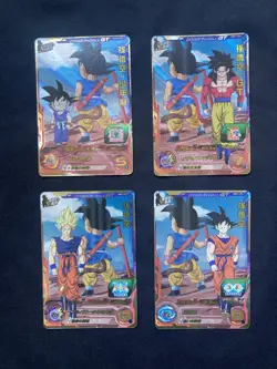 Super Dragon Ball Heroes card Son Goku MM2-CP1-4 Meteor Mission 4 set from JP - Image 1