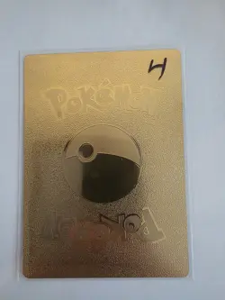 Gold Card Pikachu Pokemon Card Mint Condition - Image 2